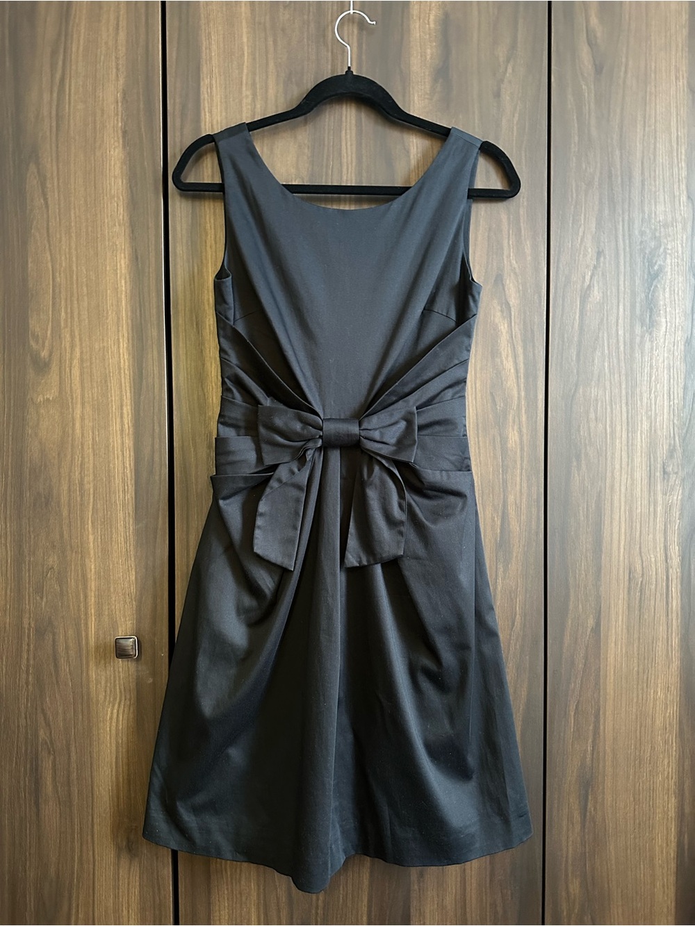 NWOT Kate Spade Jillian Bow Dress Black Size
0